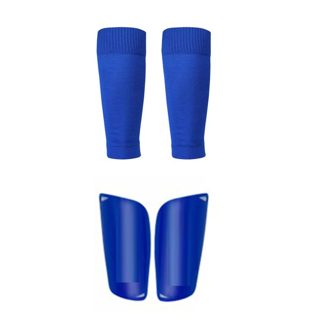 Foto 4 pulgar | 6pcs Calcetines Belug  Antideslizantes Con Espinilleras Para Fútbol Azul