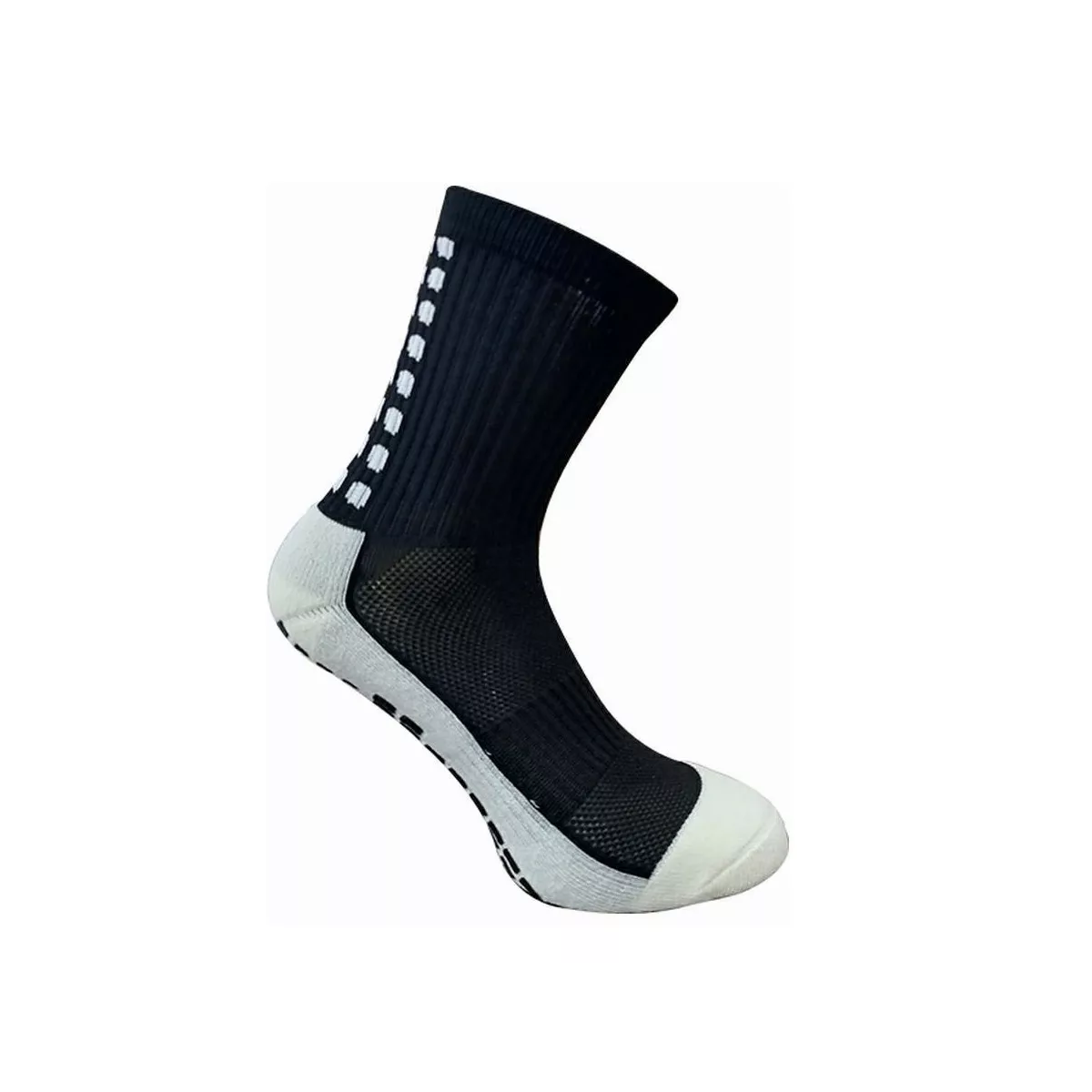 Foto 3 pulgar | Calceta Antiderrapante Eo Safe Imports Esi-7575 Fútbol Negro