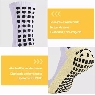 Foto 3 | Calcetín Deportivo Eo Safe Imports Esi-7579 Antideslizantes Multicolor 6 Pares