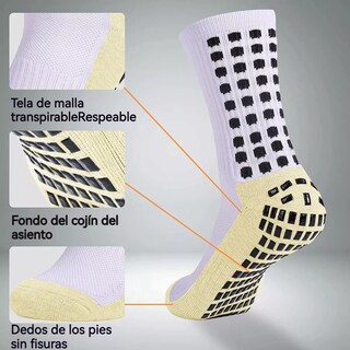 Foto 4 | Calcetín Deportivo Eo Safe Imports Esi-7579 Antideslizantes Multicolor 6 Pares