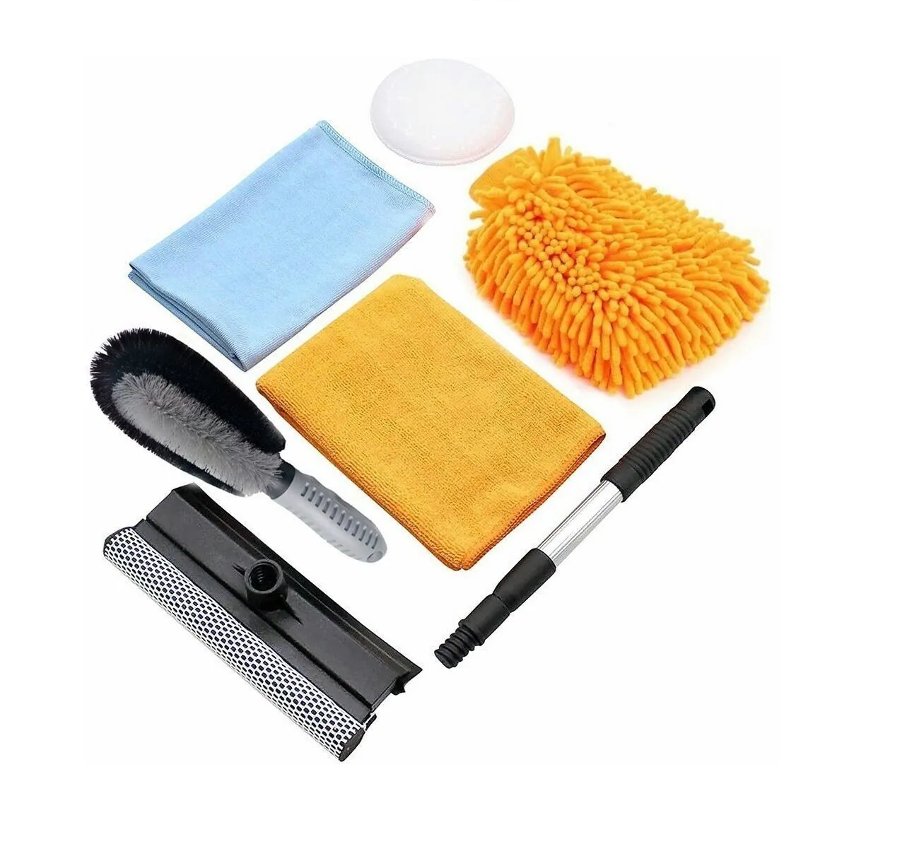 Foto 1 | Kit de 6 pz de Limpieza para Coche Malubero Multicolor