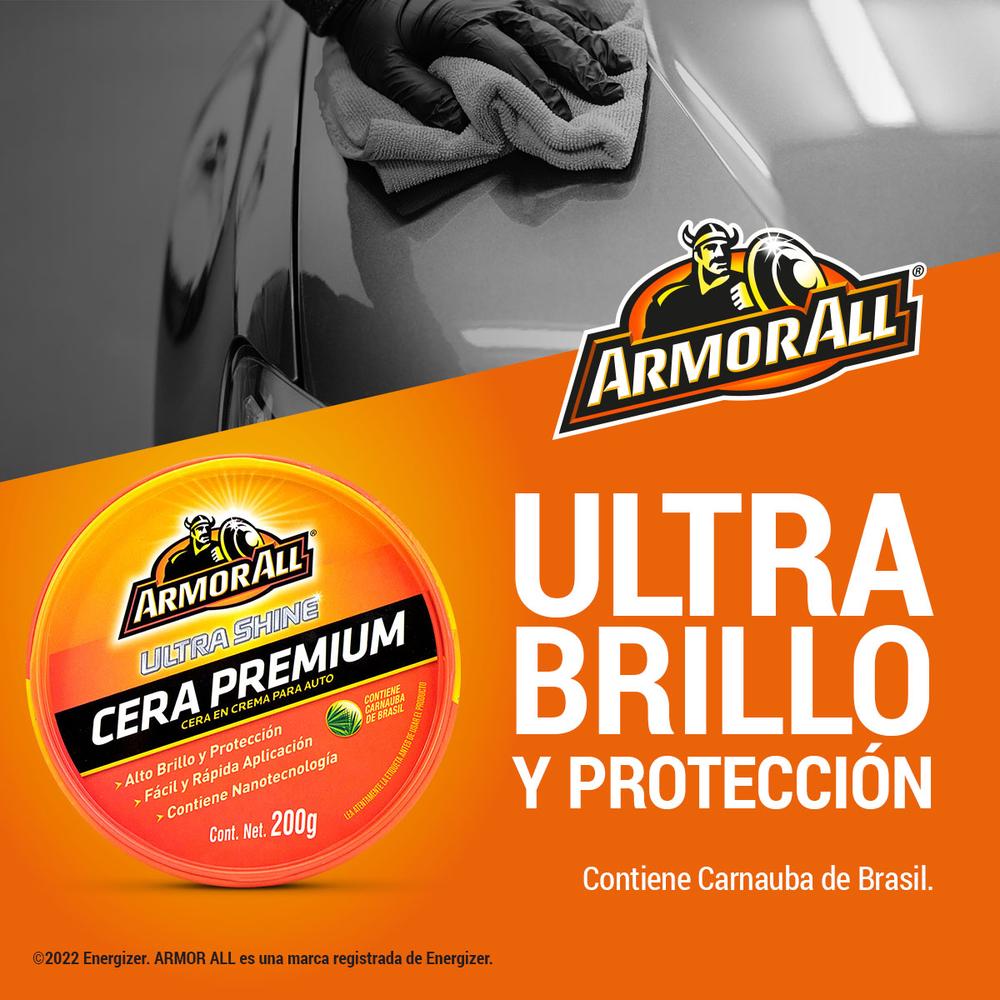 Foto 4 pulgar | Cera Premium Armor All para Carrocería Ultra Brillo 200g