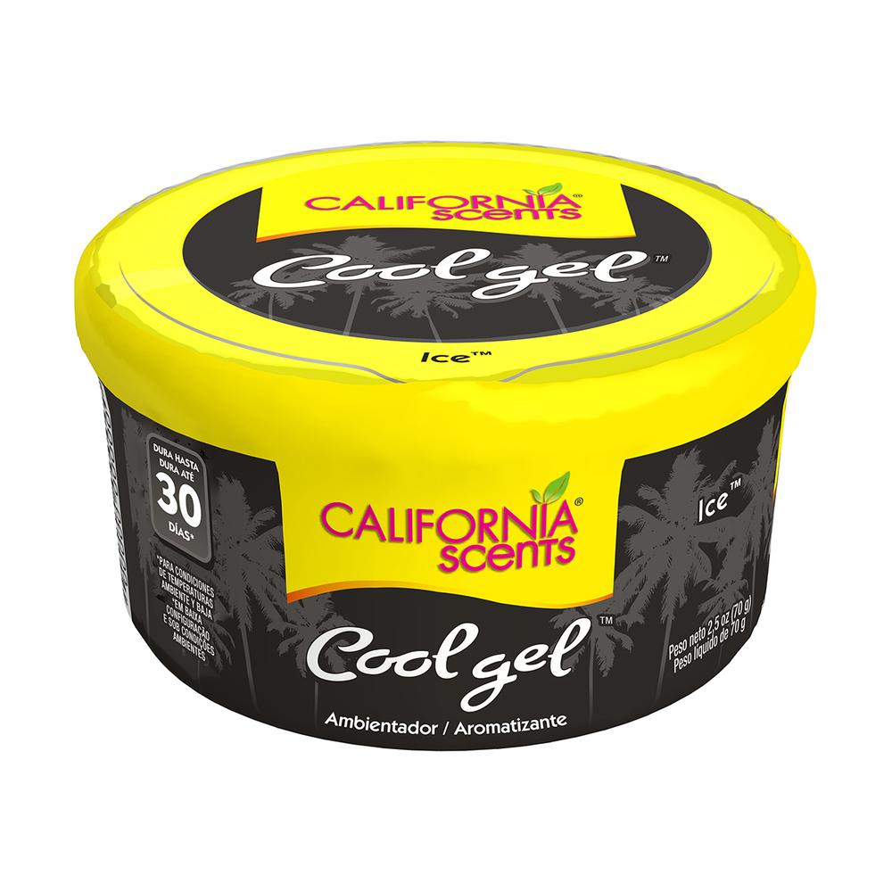 Aromatizante en Gel California Scents E302688600 color Negro 2.5 oz Aroma Ice