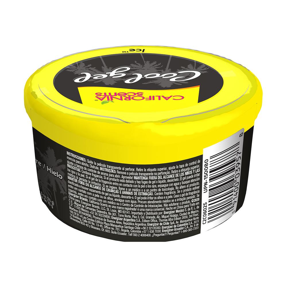 Foto 3 pulgar | Aromatizante en Gel California Scents E302688600 color Negro 2.5 oz Aroma Ice