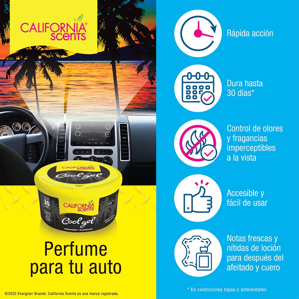 Foto 6 pulgar | Aromatizante en Gel California Scents E302688600 color Negro 2.5 oz Aroma Ice