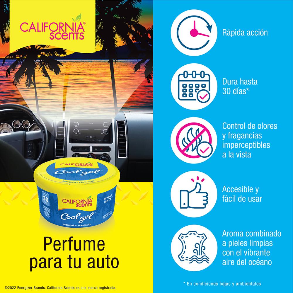 Foto 6 pulgar | Aromatizante en Gel California Scents E302688500 color Blanco 2.5oz Aroma a Nuevo