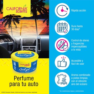 Foto 5 | Aromatizante en Gel California Scents E302688500 color Blanco 2.5oz Aroma a Nuevo