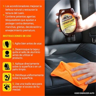 Foto 4 | Gel Acondicionador Armor All Limpia Nutre Protege Piel Coche