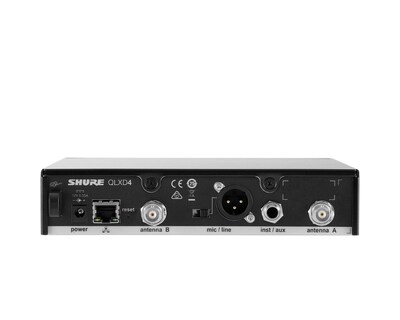 Foto 2 | Receptor Inalámbrico Digital Shure QLXD4 color Negro