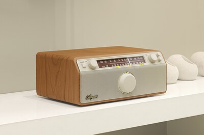 Foto 2 | Radio Sangean Wr-12 Am/fm/aux-in Estéreo Analógico, Color Nogal - Venta Internacional.