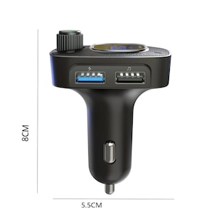 Foto 2 | Transmisor Fm Bluetooth Para Coche Imenso Sn-k300 Negro - Venta Internacional.