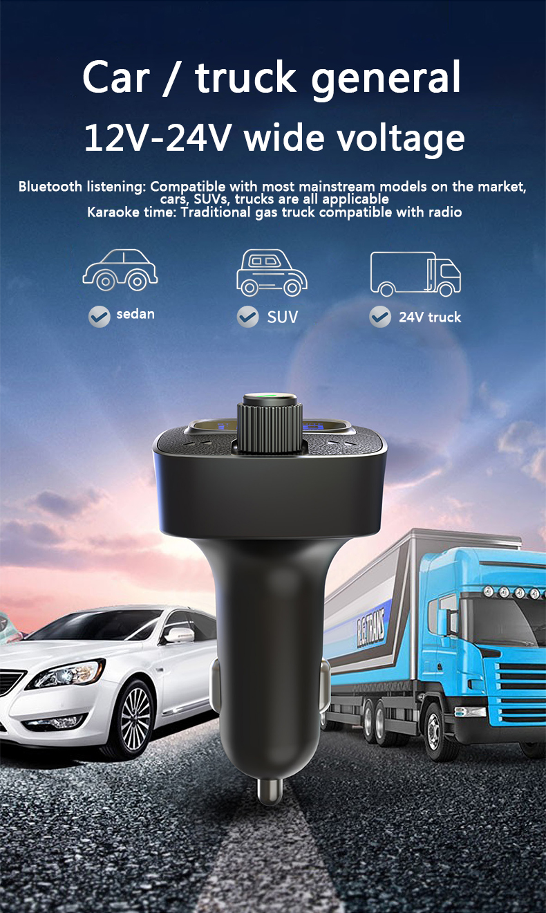 Foto 5 pulgar | Transmisor Fm Bluetooth Para Coche Imenso Sn-k300 Negro - Venta Internacional.