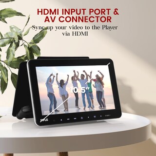 Foto 4 | Monitor De Reposacabezas Pyle Plhrdvd108kt De 10,5'' Con Reproductor De Dvd - Venta Internacional.