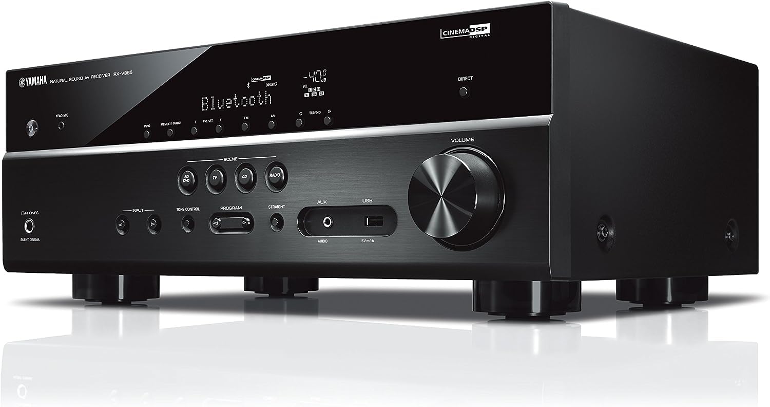 Foto 3 pulgar | Receptor Av Yamaha Rx-v385 5.1 Canales 4k Ultra Hd Con Bluetooth - Venta Internacional.