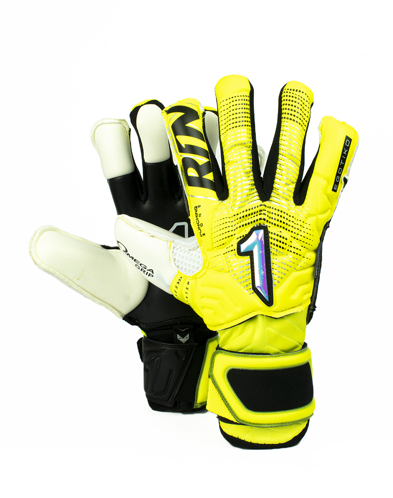 Foto 2 pulgar | Guantes De Portero Rinat Egotiko Stellar Alpha Amarillo