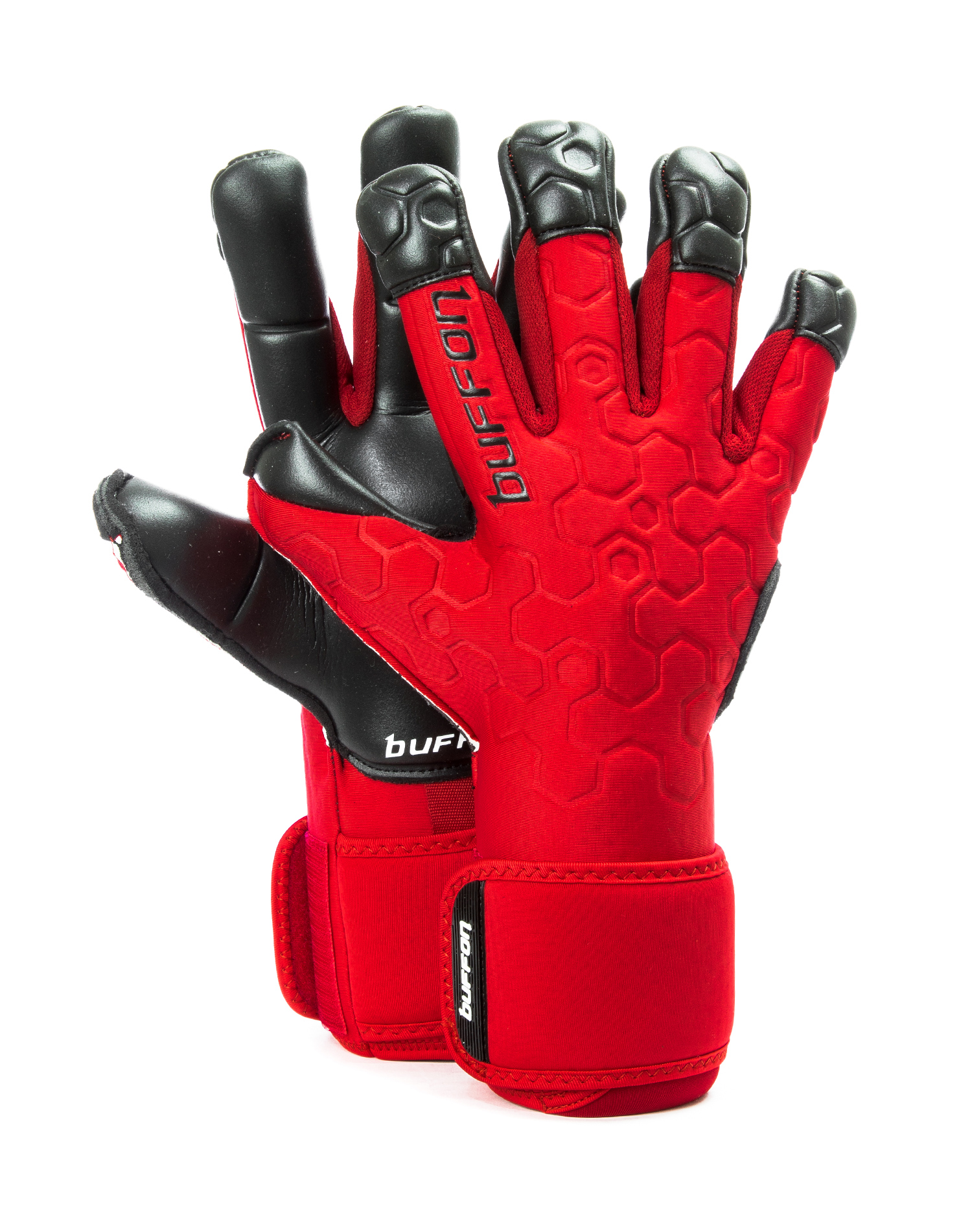 Guantes De Portero Buffon Titan Rojo/negro