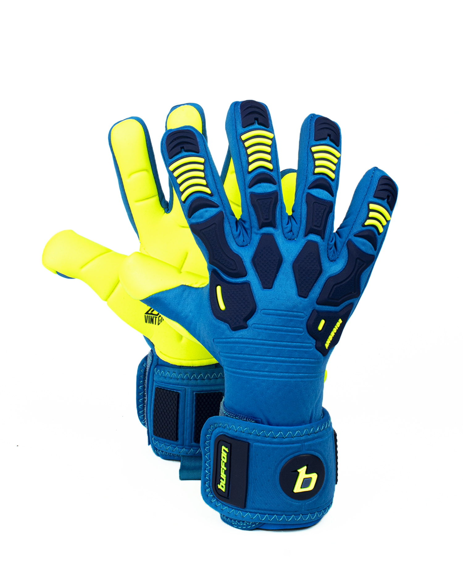 Foto 2 pulgar | Guantes De Portero Buffon Androide Pro Azul Marino