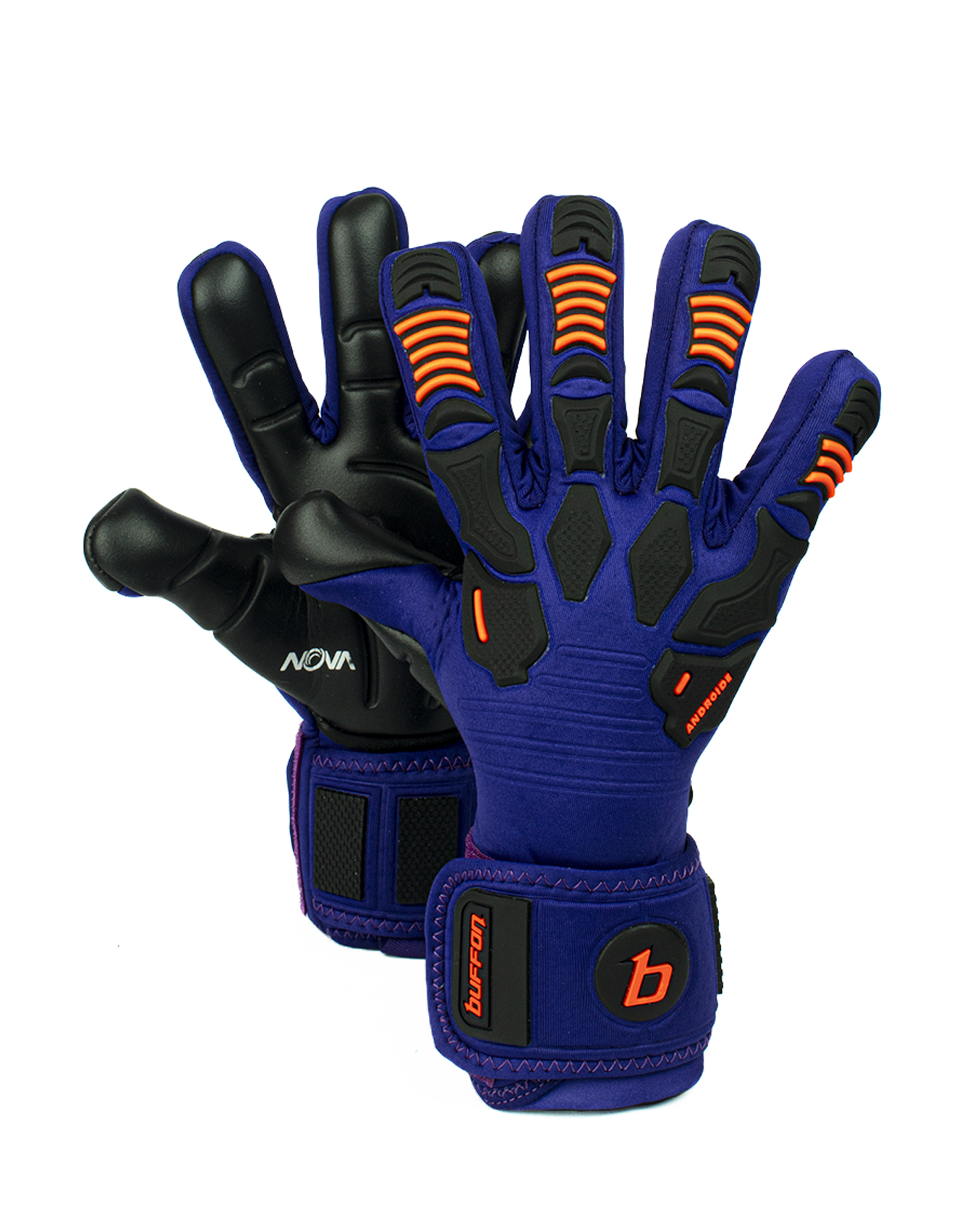 Foto 2 pulgar | Guantes De Portero Buffon Androide Pro Morado