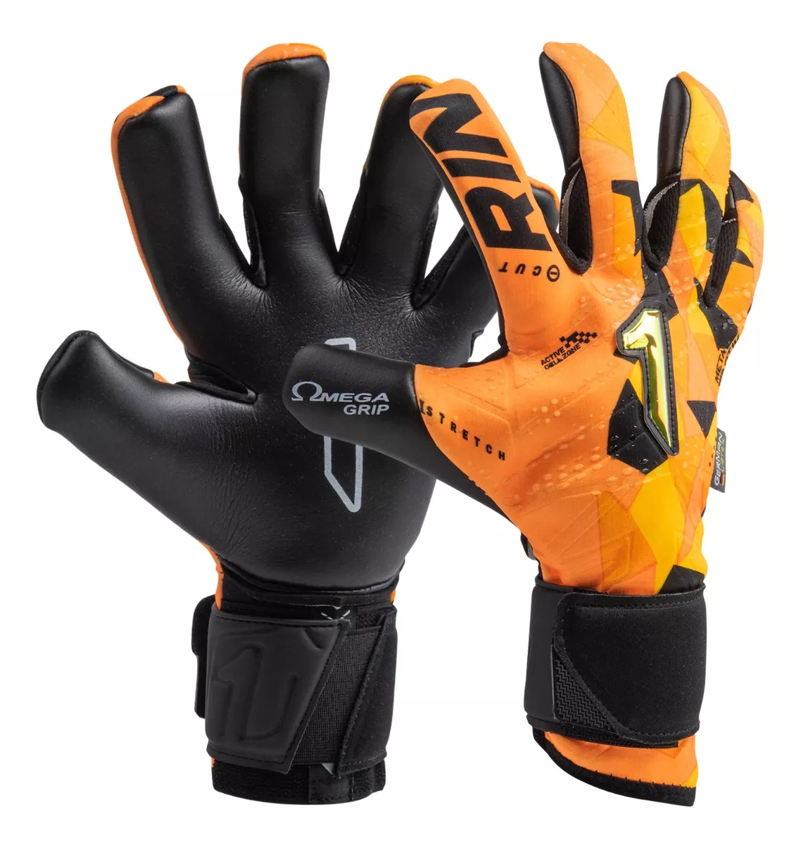 Guantes de Portero Rinat color Naranja para Hombre