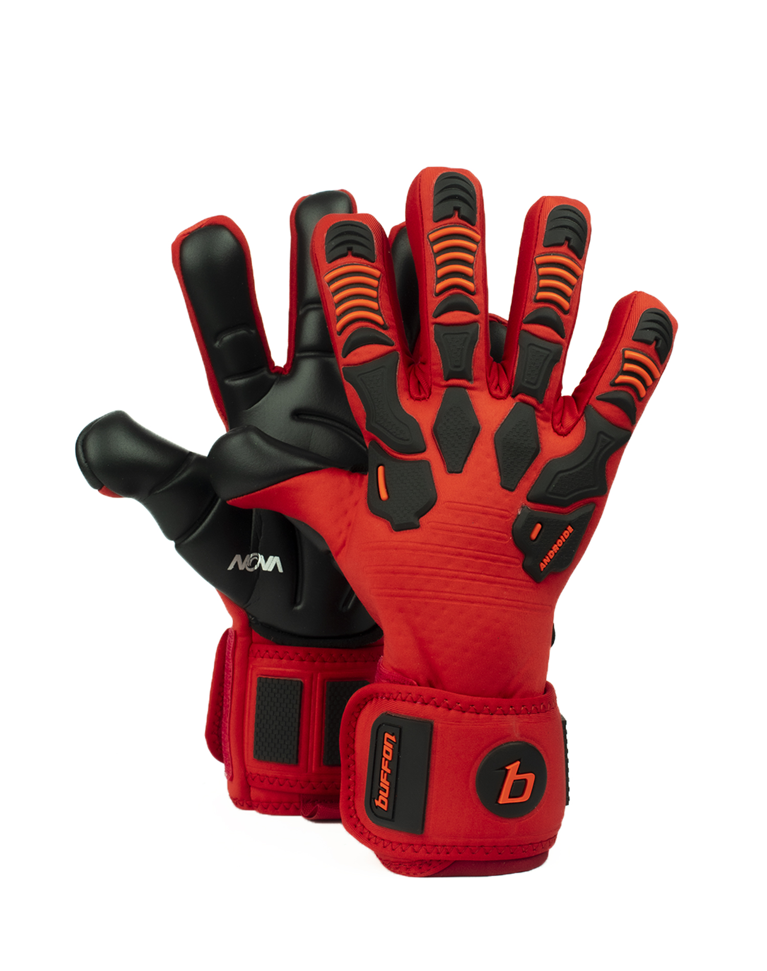 Foto 2 pulgar | Guantes de Portero Buffon Androide Pro Rojos