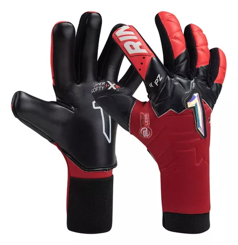 Foto 2 pulgar | Guantes de Portero Rinat Xtreme Guard Zhero Negro con Rojo