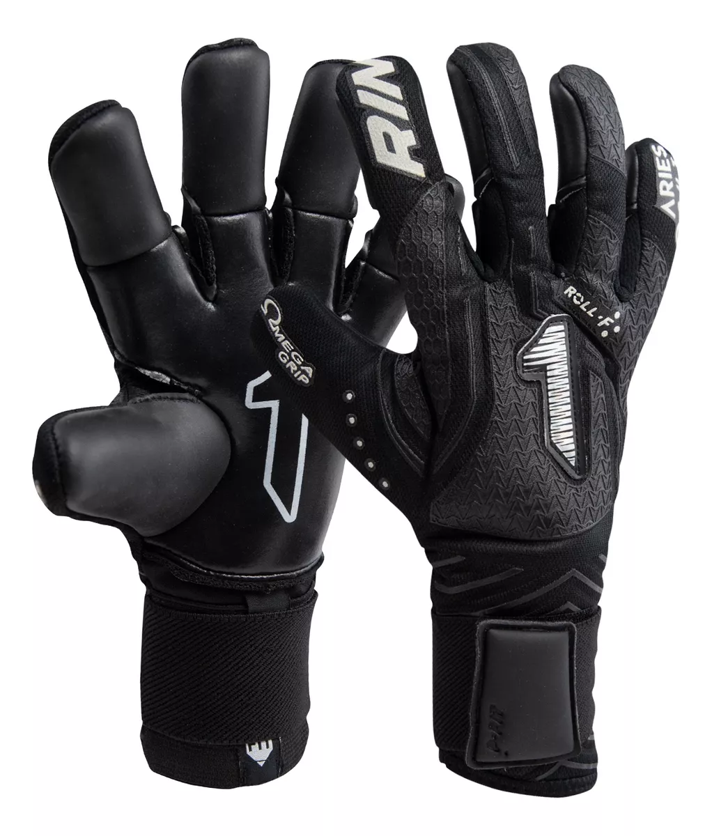 Guantes de Portero Rinat Aries Némesis Semi Negro