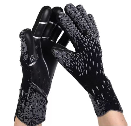 Guantes De Portero, Color Negro, Talla- 9