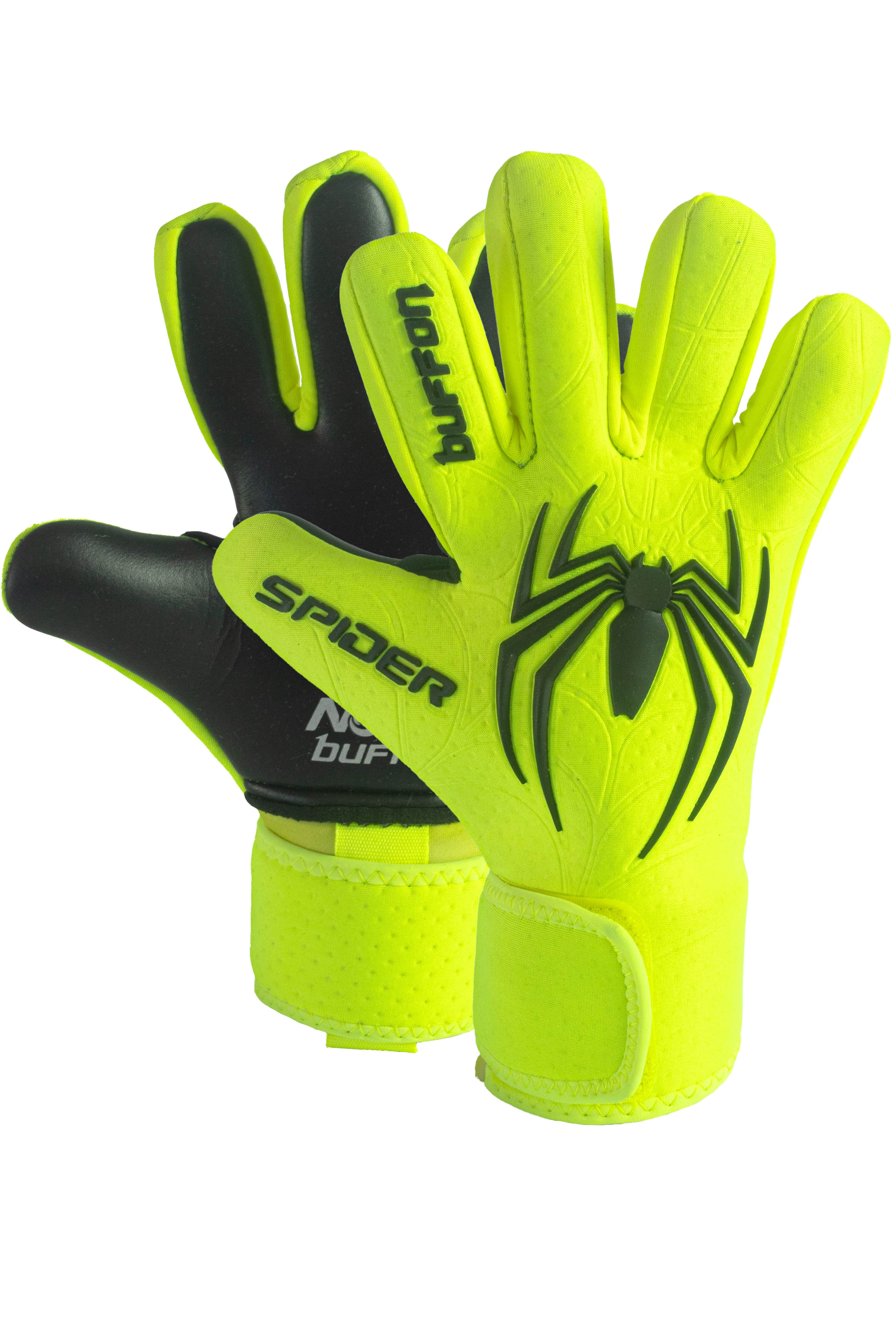 Guantes De Portero Spider Pro Infantil Néon