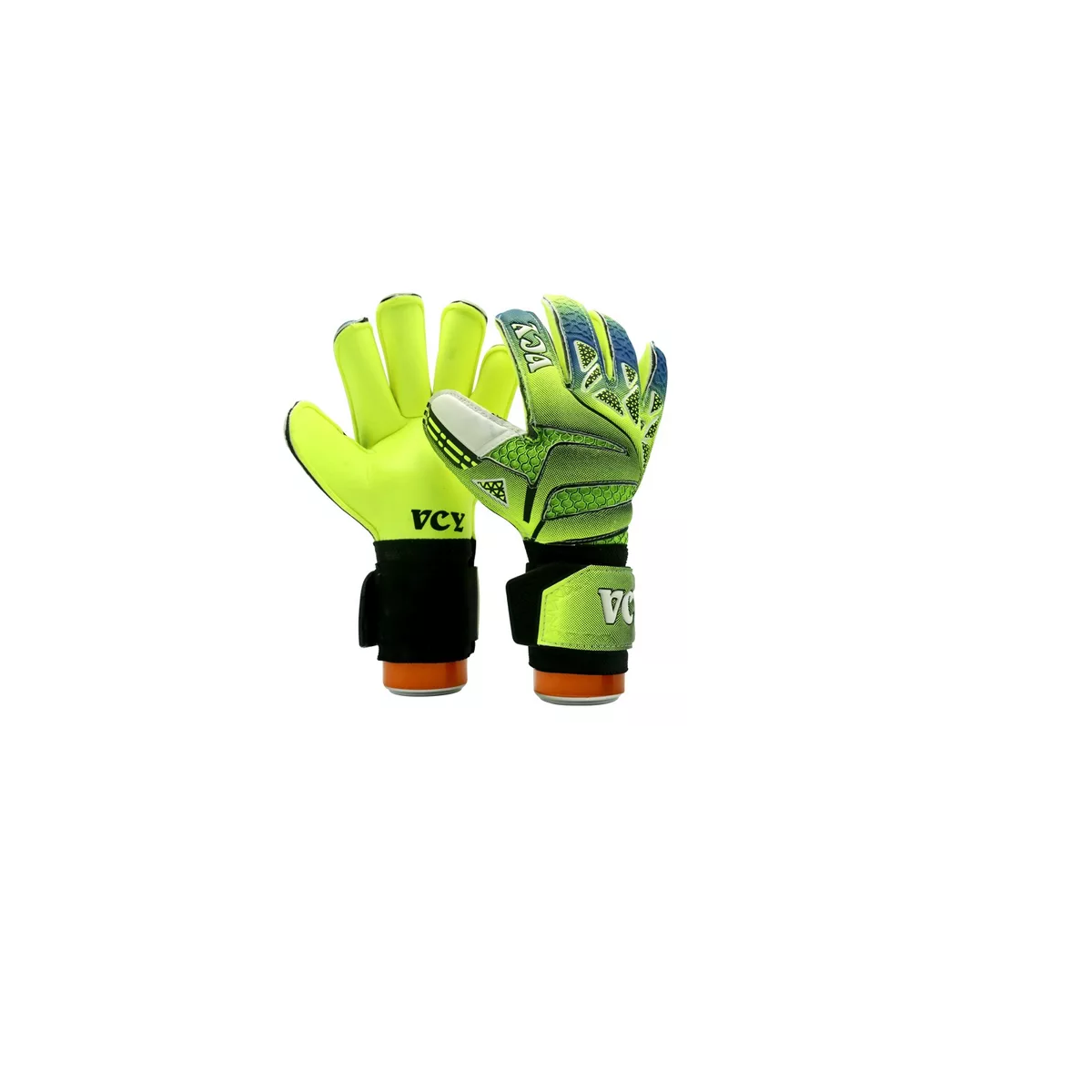 Foto 2 pulgar | Guantes Profesionales De Portero De Fútbol Para Niños Talla 7 Eo Safe Imports Esi-14007 Verde