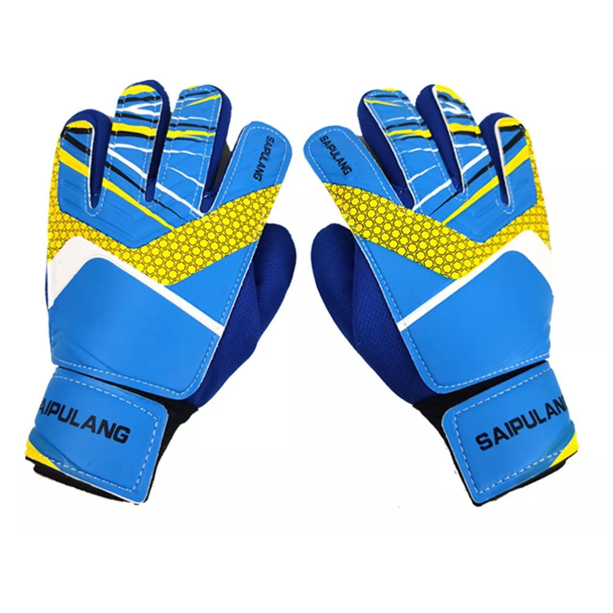 Foto 2 pulgar | Guantes Protectore De Dedos Fútbol Niños De Porteros Tall 6 Eo Safe Imports Esi-14011  Azul