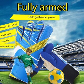 Foto 3 | Guantes Protectore De Dedos Fútbol Niños De Porteros Tall 5 Eo Safe Imports Esi-14010 Azul