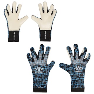 Foto 2 | Guantes De Portero Umbro Junior Neo League Talla 5, Color Negro/blanco/azul - Venta Internacional.