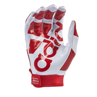 Foto 3 | Guantes De Fútbol Adidas Adifast 3.0 Para Adultos, Color Blanco/rojo - Venta Internacional.