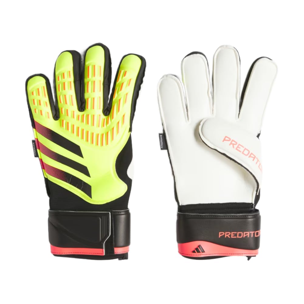 Guantes Goalie Adidas Match Solar Amarillo/negro/rojo Talla 10 - Venta Internacional.