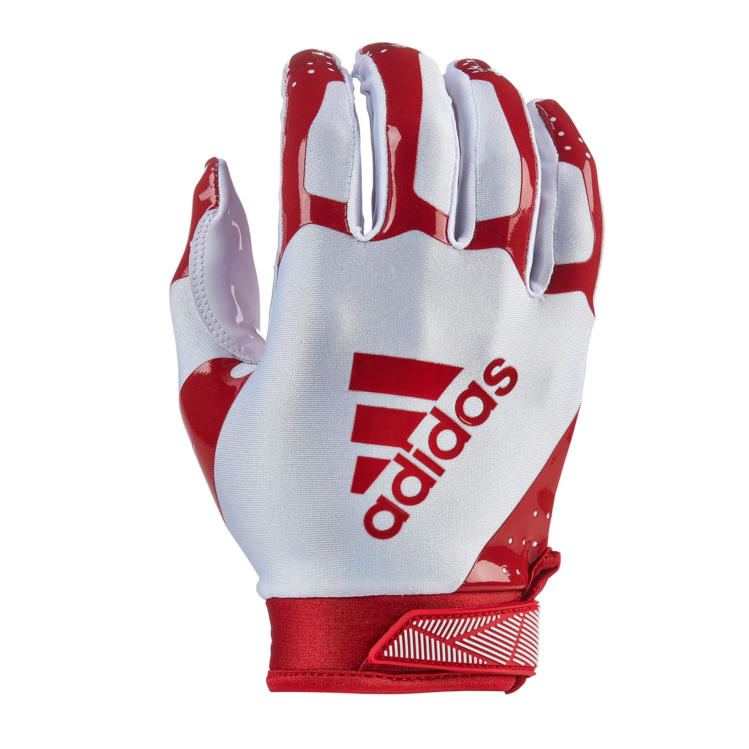 Guantes De Fútbol Adidas Adifast 3.0 Youth Blanco/rojo - Venta Internacional.