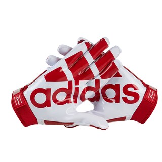 Foto 2 | Guantes De Fútbol Adidas Adifast 3.0 Para Adultos, Color Blanco/rojo - Venta Internacional.
