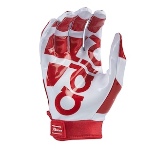 Foto 3 | Guantes De Fútbol Adidas Adifast 3.0 Para Adultos, Color Blanco/rojo - Venta Internacional.