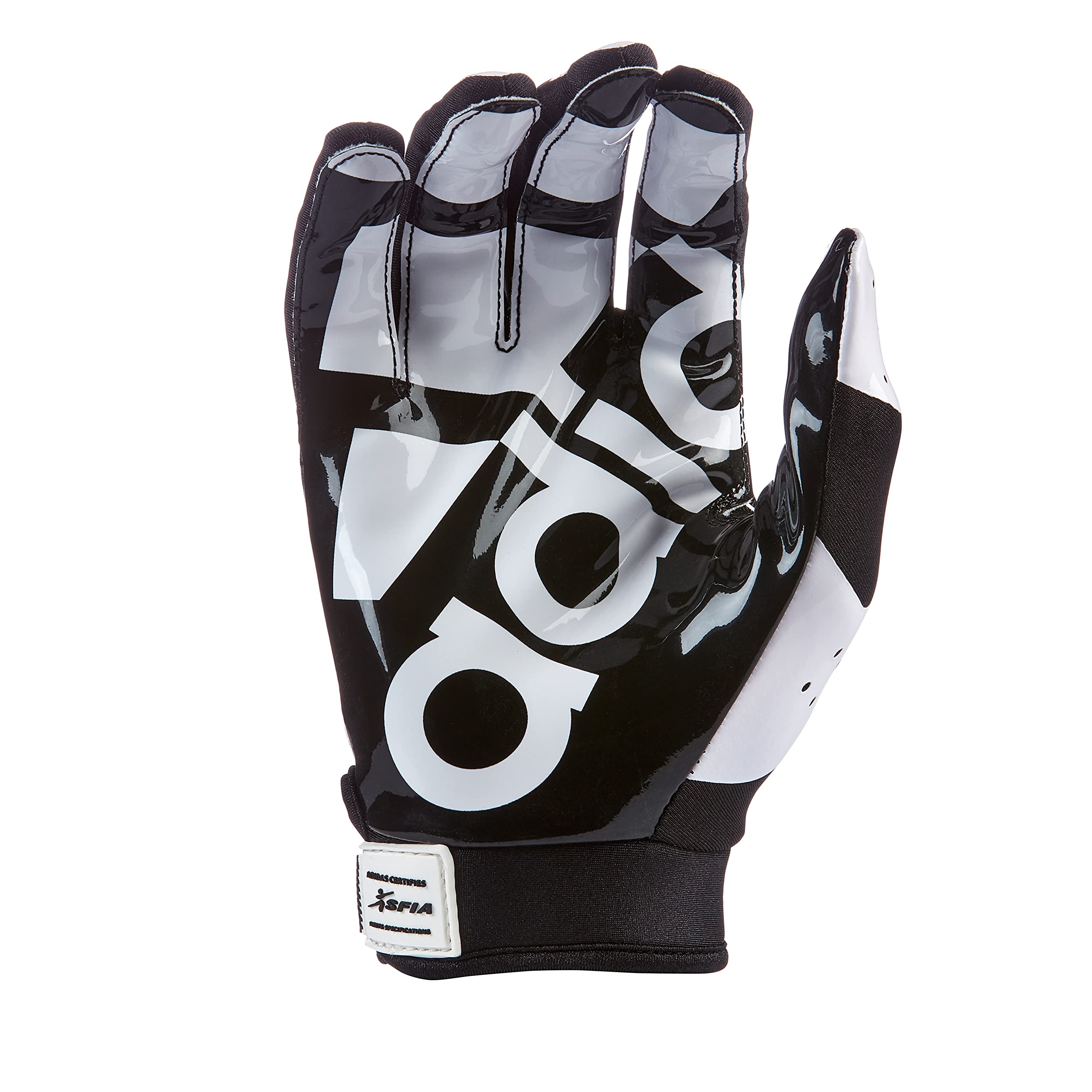 Foto 3 | Guantes De Fútbol Adidas Adifast 3.0 Para Adultos, Color Blanco Y Negro - Venta Internacional.