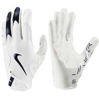 Foto 3 | Guantes De Fútbol Nike Vapor Jet 8.0 Blanco/azul Marino, Talla Xxl - Venta Internacional.