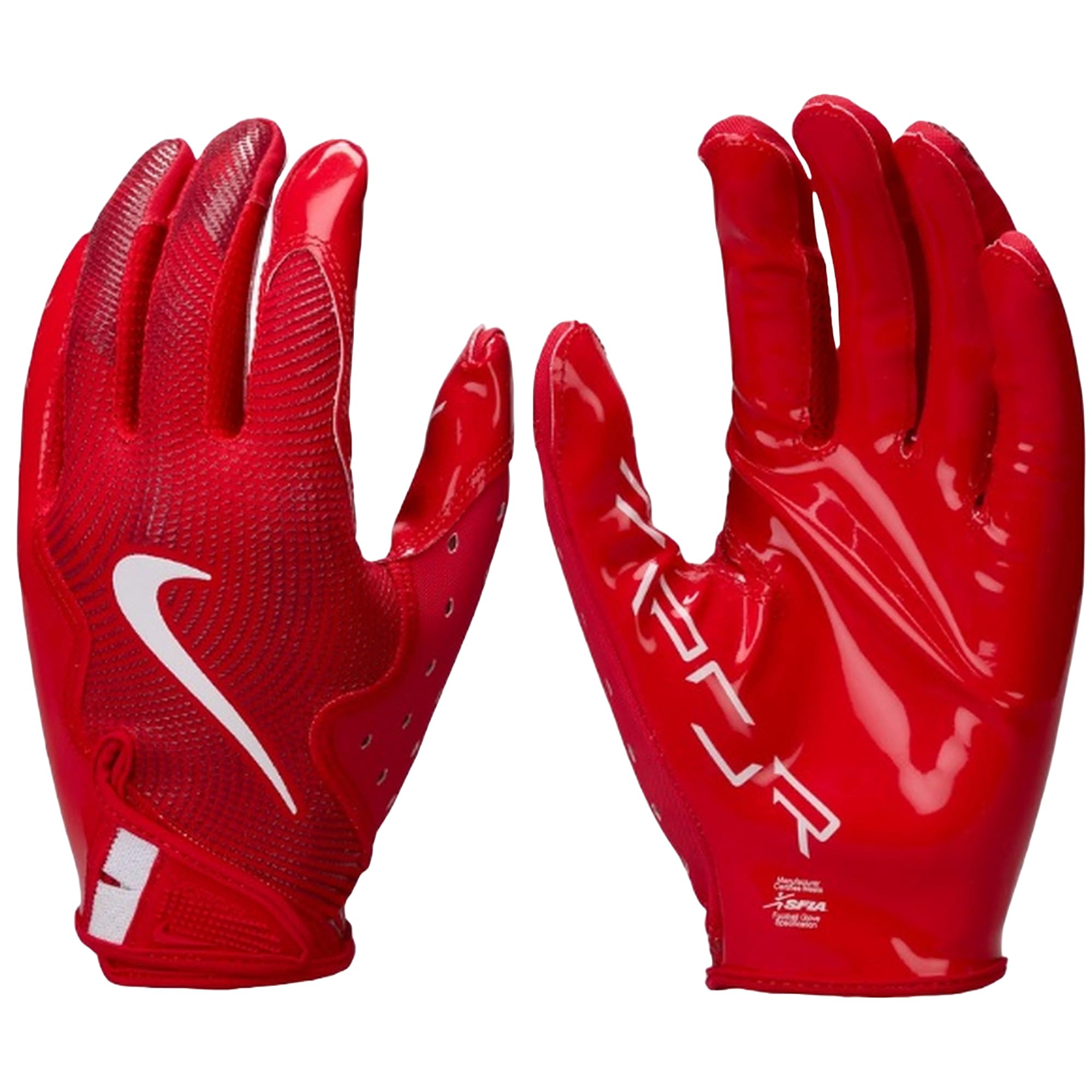 Foto 4 pulgar | Guantes De Fútbol Nike Vapor Jet 8.0 Rojos Para Talla Xl - Venta Internacional.