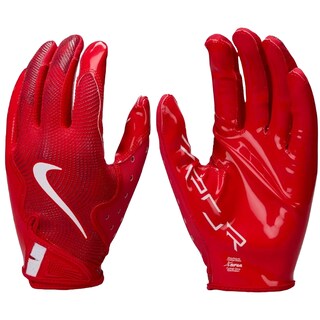 Foto 3 | Guantes De Fútbol Nike Vapor Jet 8.0 Rojos Para Talla Xl - Venta Internacional.