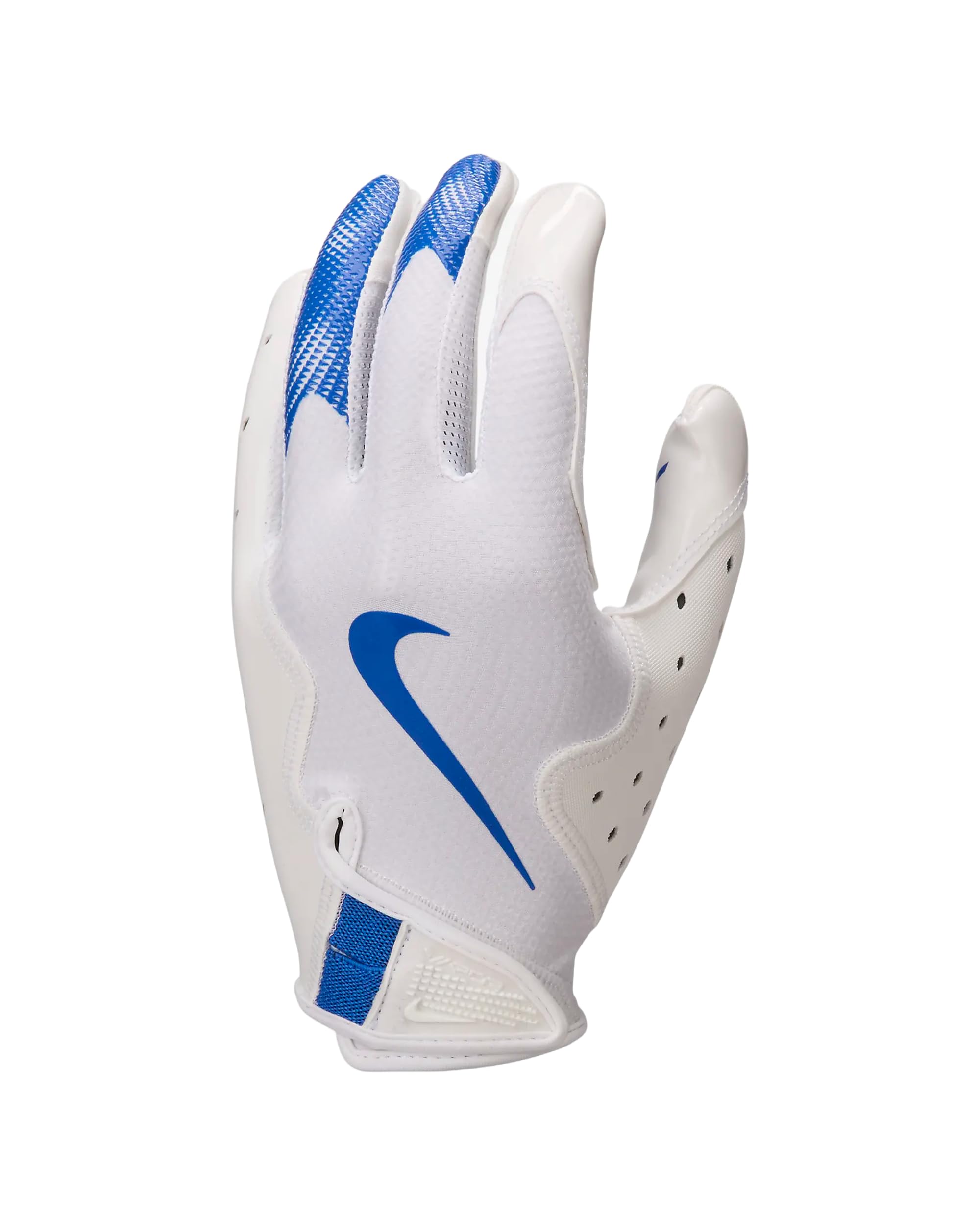 Guantes De Fútbol Nike Vapor Jet 8.0 Blanco/royal Talla L - Venta Internacional.