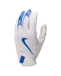 Foto 1 | Guantes De Fútbol Nike Vapor Jet 8.0 Blanco/royal Talla L - Venta Internacional.