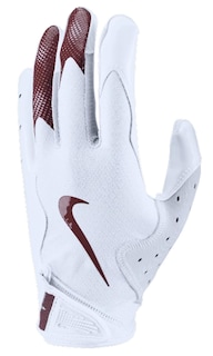 Foto 2 | Guantes De Fútbol Nike Vapor Jet 8.0 Blanco/granate Xl - Venta Internacional.