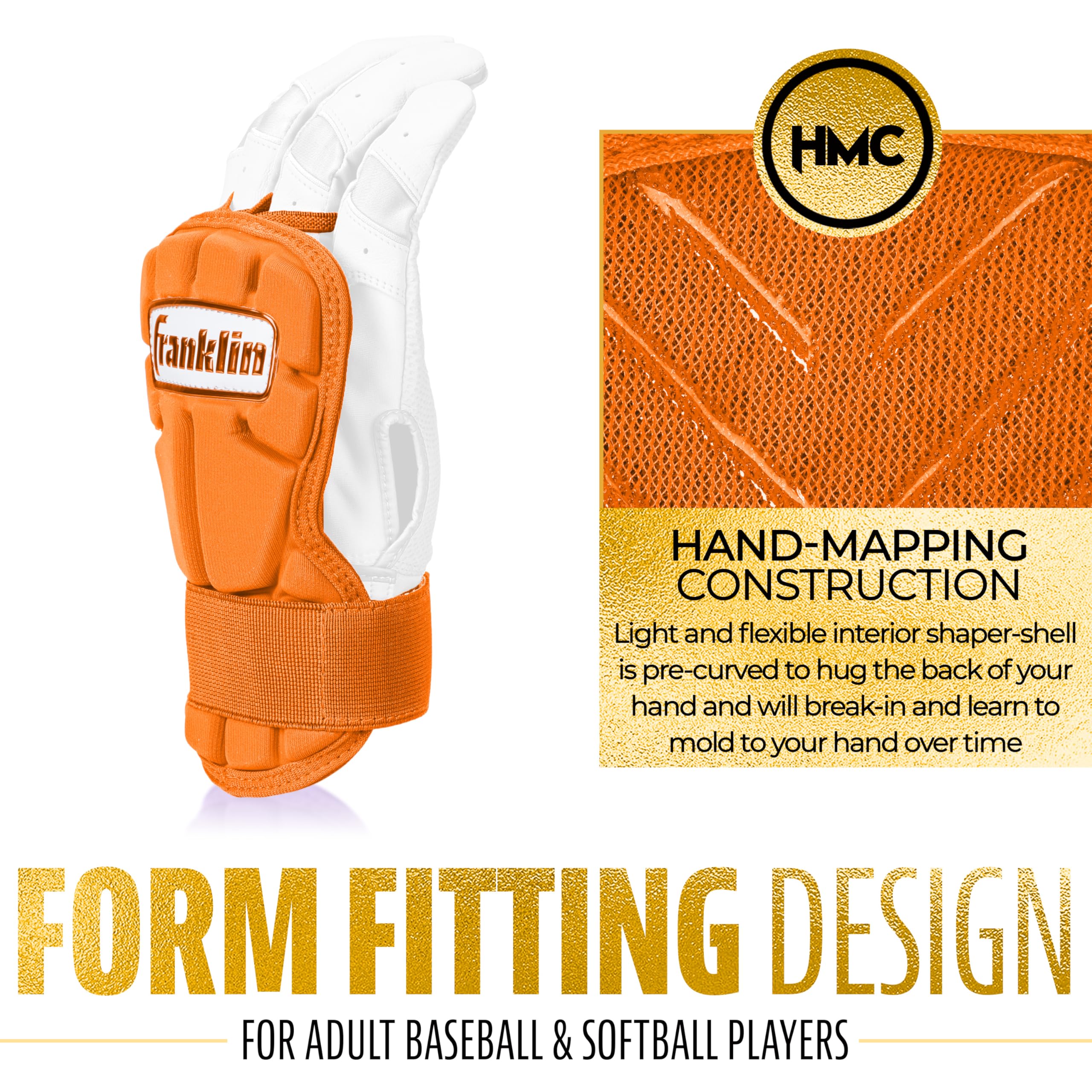 Foto 6 pulgar | Protector De Manos Y Muñeca Franklin Sports Prt Lg Series Para Adultos - Venta Internacional.