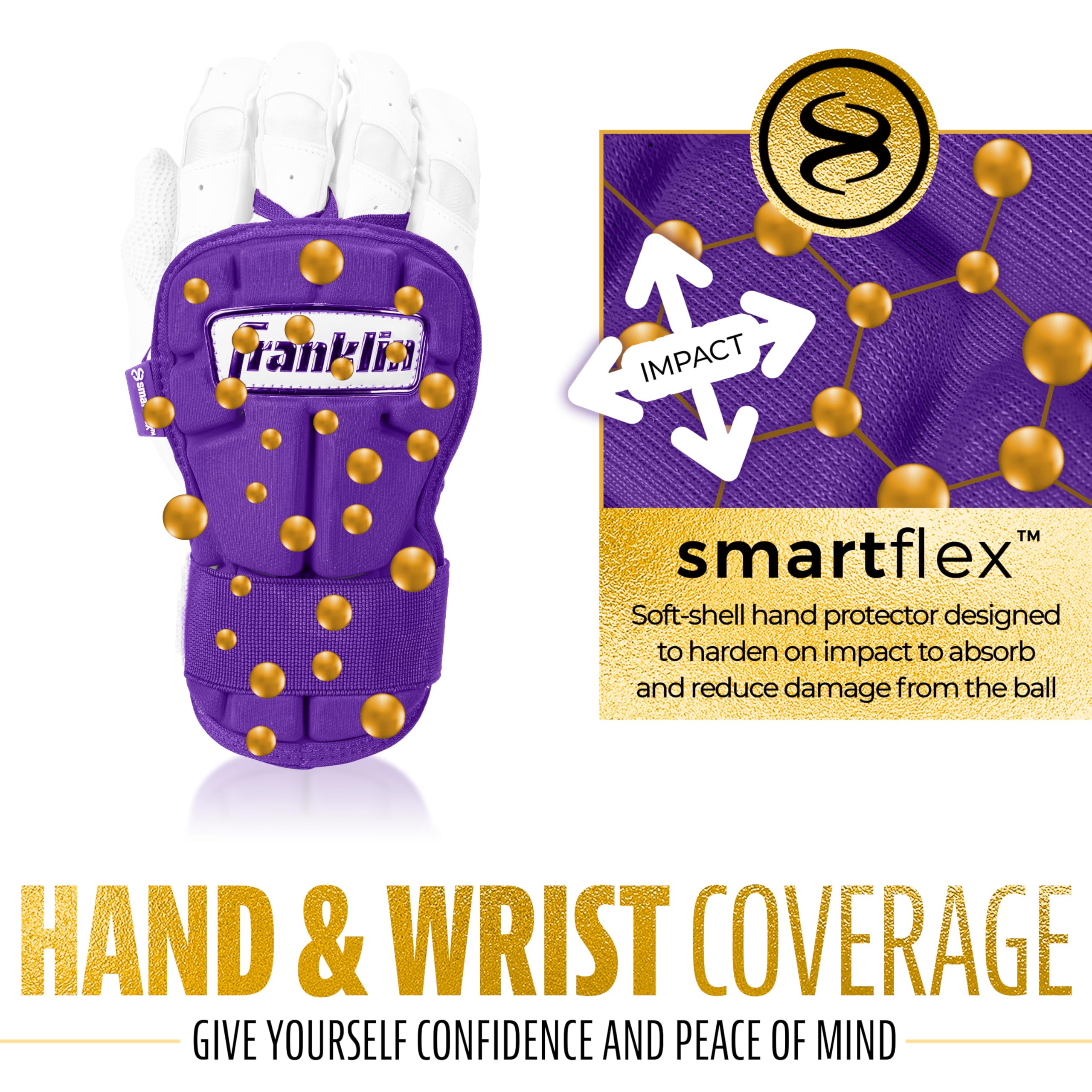 Foto 7 pulgar | Protector De Manos Y Muñeca Franklin Sports Prt Lg Series Para Adultos - Venta Internacional.