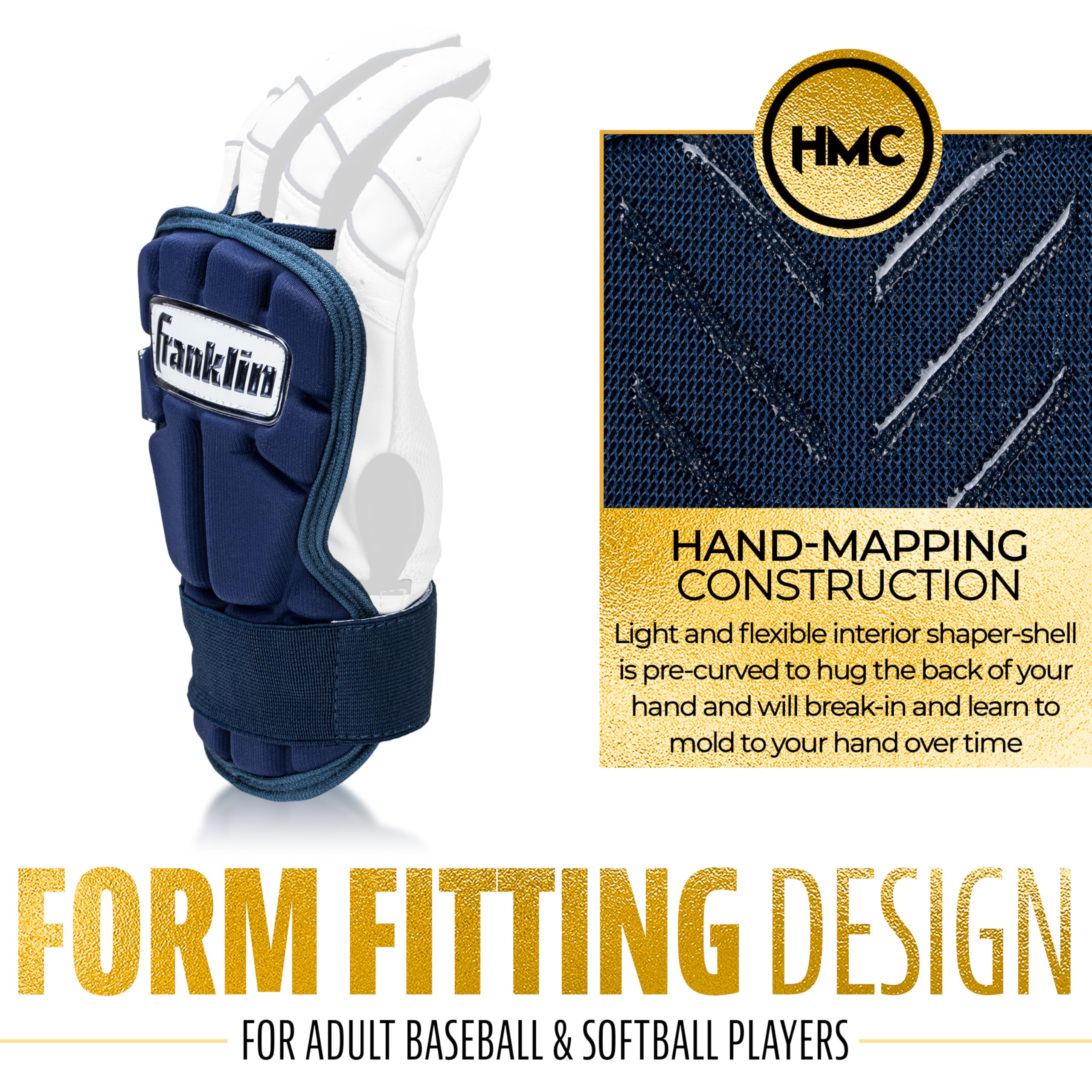 Foto 6 pulgar | Protector De Manos Y Muñeca Franklin Sports Prt Lg Series Para Adultos - Venta Internacional.