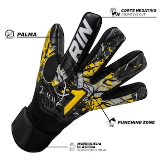 Foto 6 | Guantes De Portero Rinat Asimetrik Training Amarillo | Adulto E Infantil | Sporta