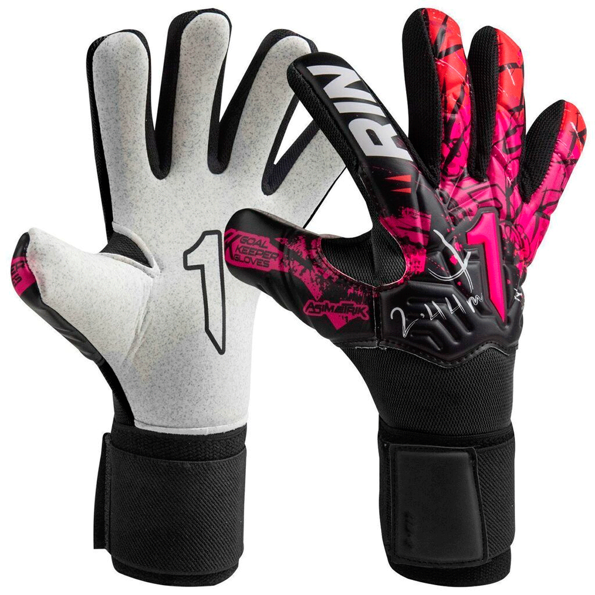 Foto 2 pulgar | Guantes De Portero Rinat Asimetrik Training Magenta  | Adulto E Infantil | Sporta