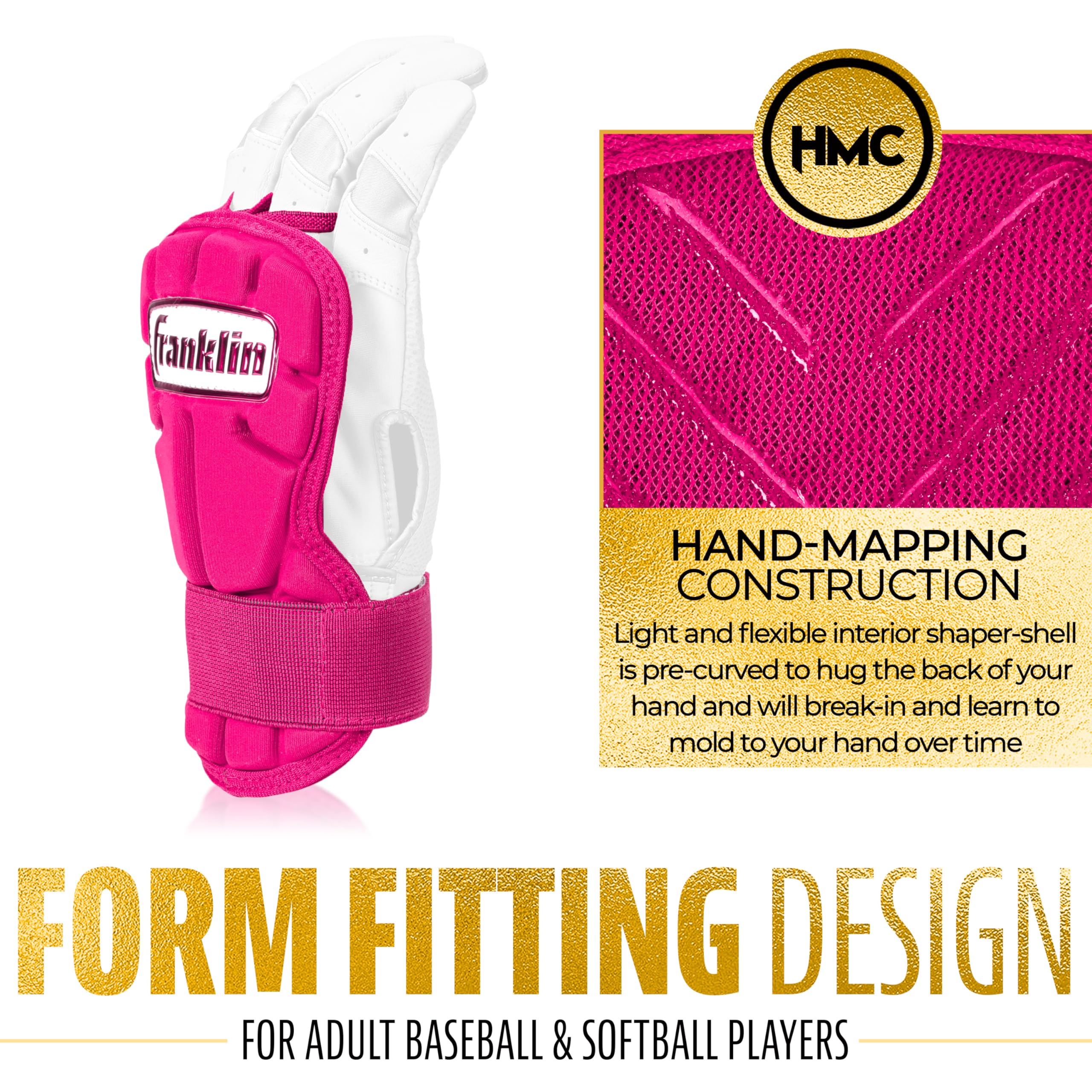 Foto 6 pulgar | Protector De Manos Y Muñeca Franklin Sports Prt Lg Series Para Adultos - Venta Internacional.